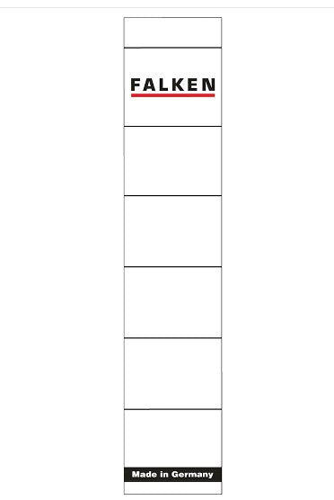 ETICHETE BIBLIORAFT 36*190MM ADEZIVE 10/SET FALKEN