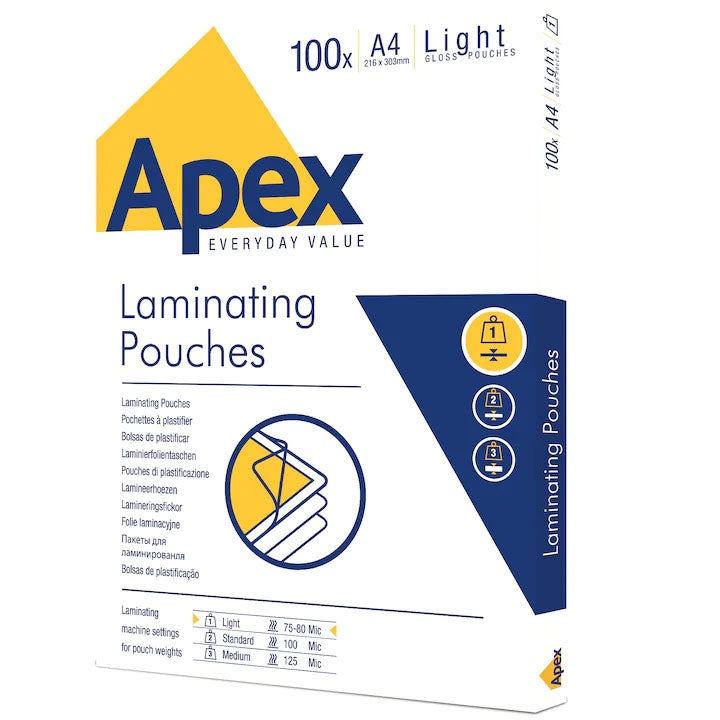 FOLIE A4 80 MICRONI 100/TOP APEX