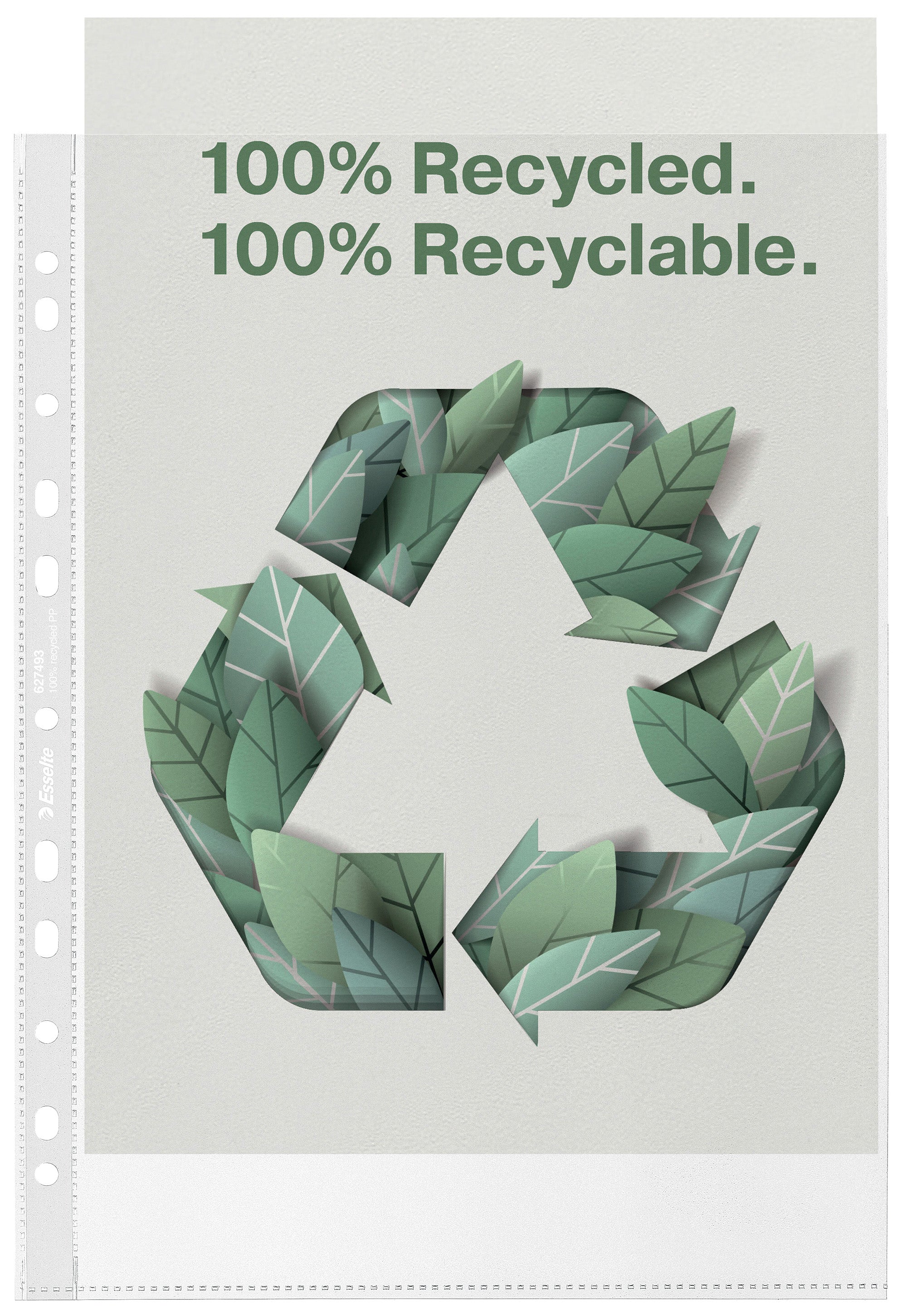 FOLIE PROTECTIE A4 70 MICRONI 100/SET RECYCLED ESSELTE