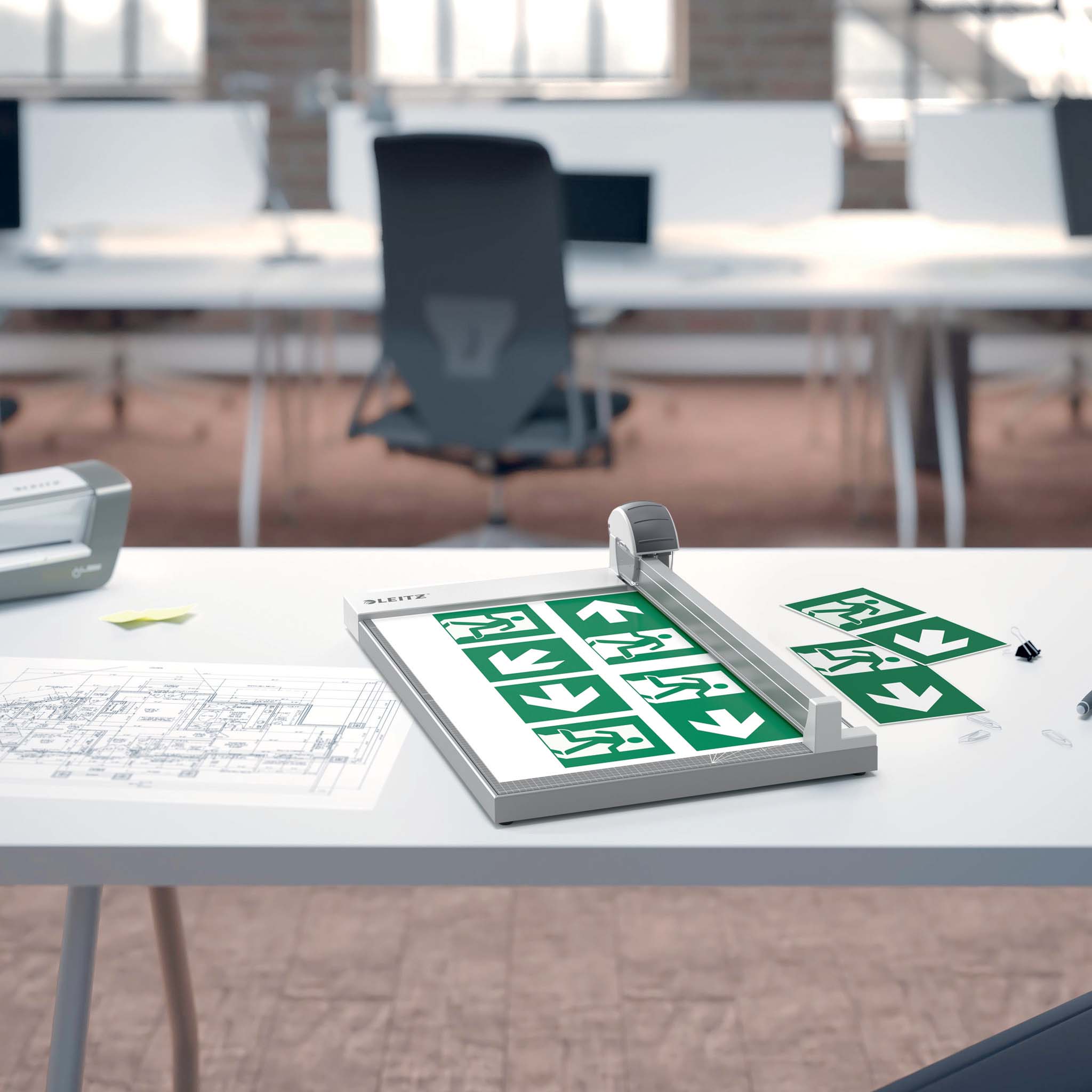 GHILOTINA CU DISC OFFICE PRECISION A3 15COLI LEITZ