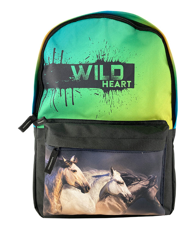 GHIOZDAN SCS TEENS CAI VERDE COMPARTIMENT CU BUZUNAR 42 X 30 X 14 CM CAPTUSEALA 2 FERMOARE PIGNA