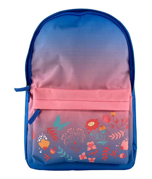 GHIOZDAN SCS TEENS PINK FLOWER COMPARTIMENT CU BUZUNAR 42 X 30 X 14 CM CAPTUSEALA 2 FERMOARE PIGNA