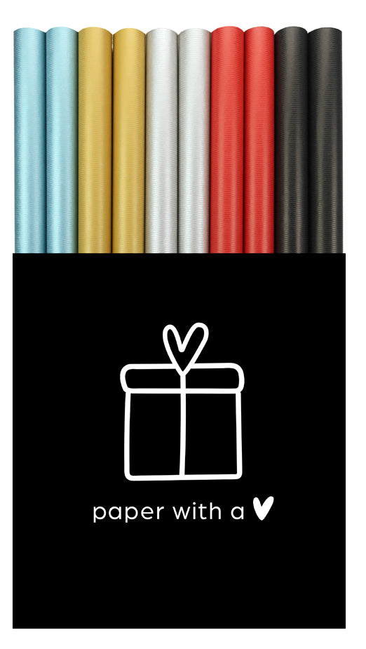 HARTIE AMBALAJ ROLA 70CM X 2M KRAFT COLOURS ROTOLUX