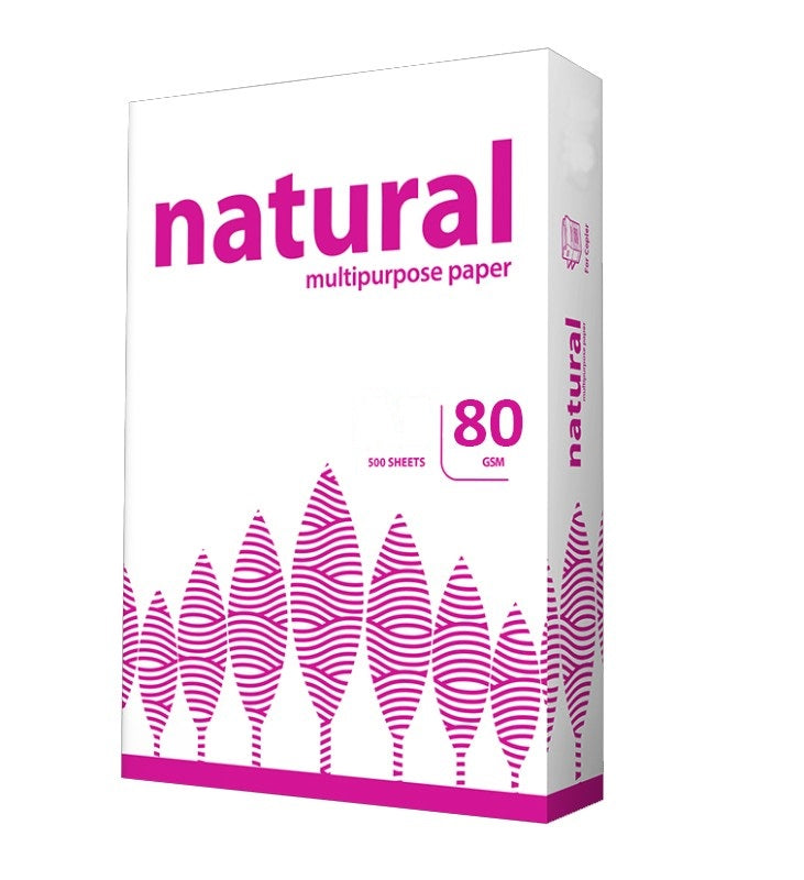 HARTIE COPIATOR A4 NATURAL 80G 500/TOP
