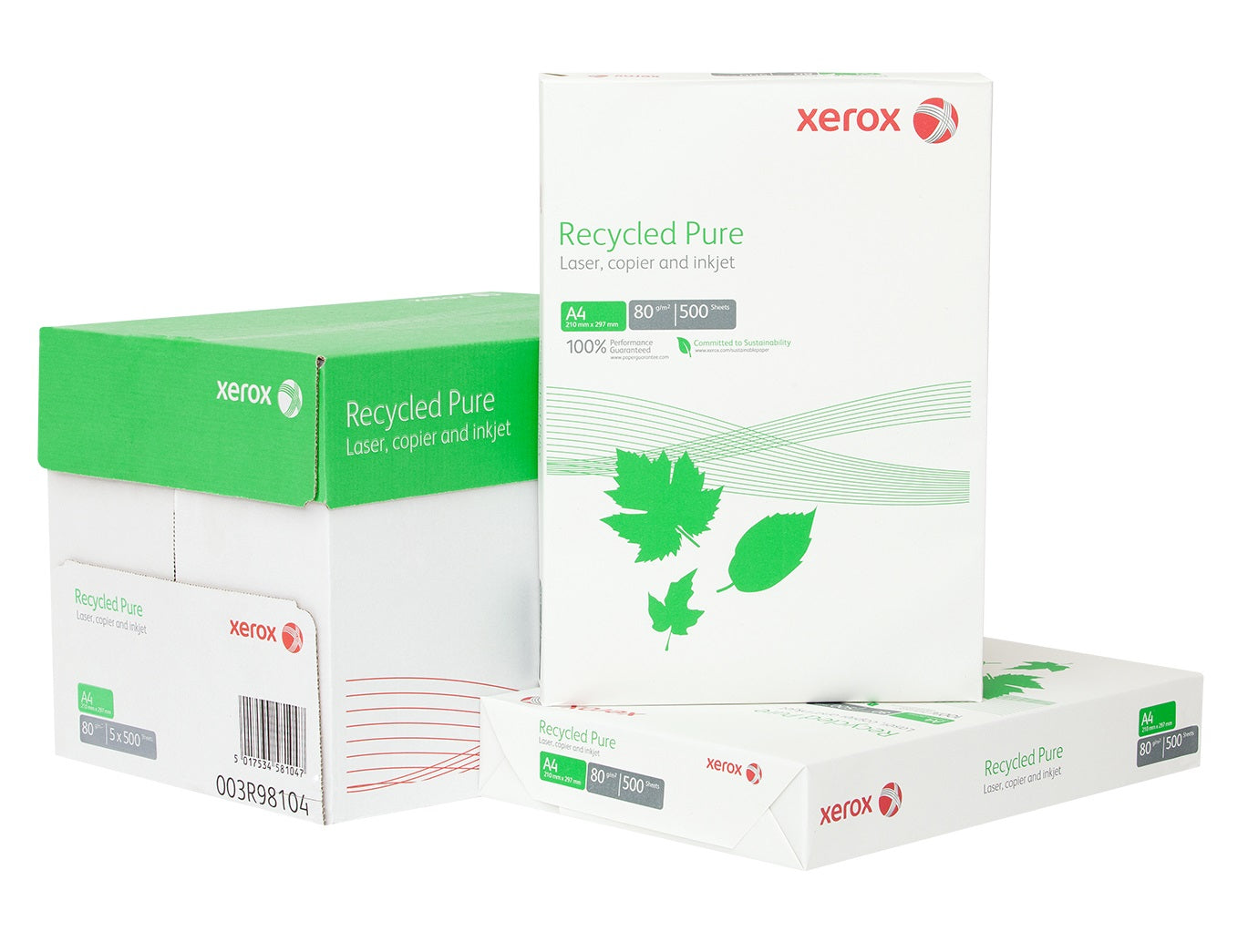 HARTIE COPIATOR A4 RECYCLED PURE 80G 500/TOP XEROX