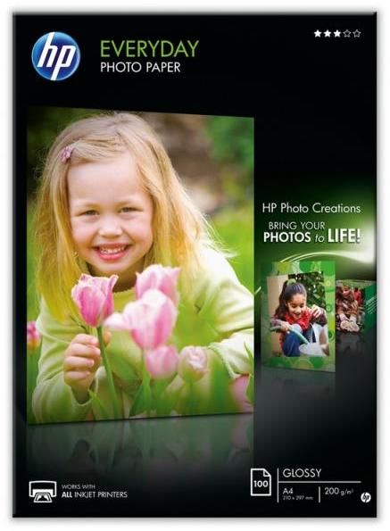 HARTIE FOTO HP Q2510A A4 GLOSSY 200G 100COLI/TOP