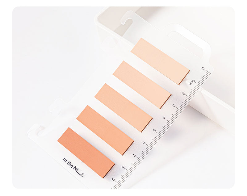 INDEX ADEZIV PLASTIC 12*44MM 5 CULORI ROZ 20 FILE RIGLA NUSIGN DELI