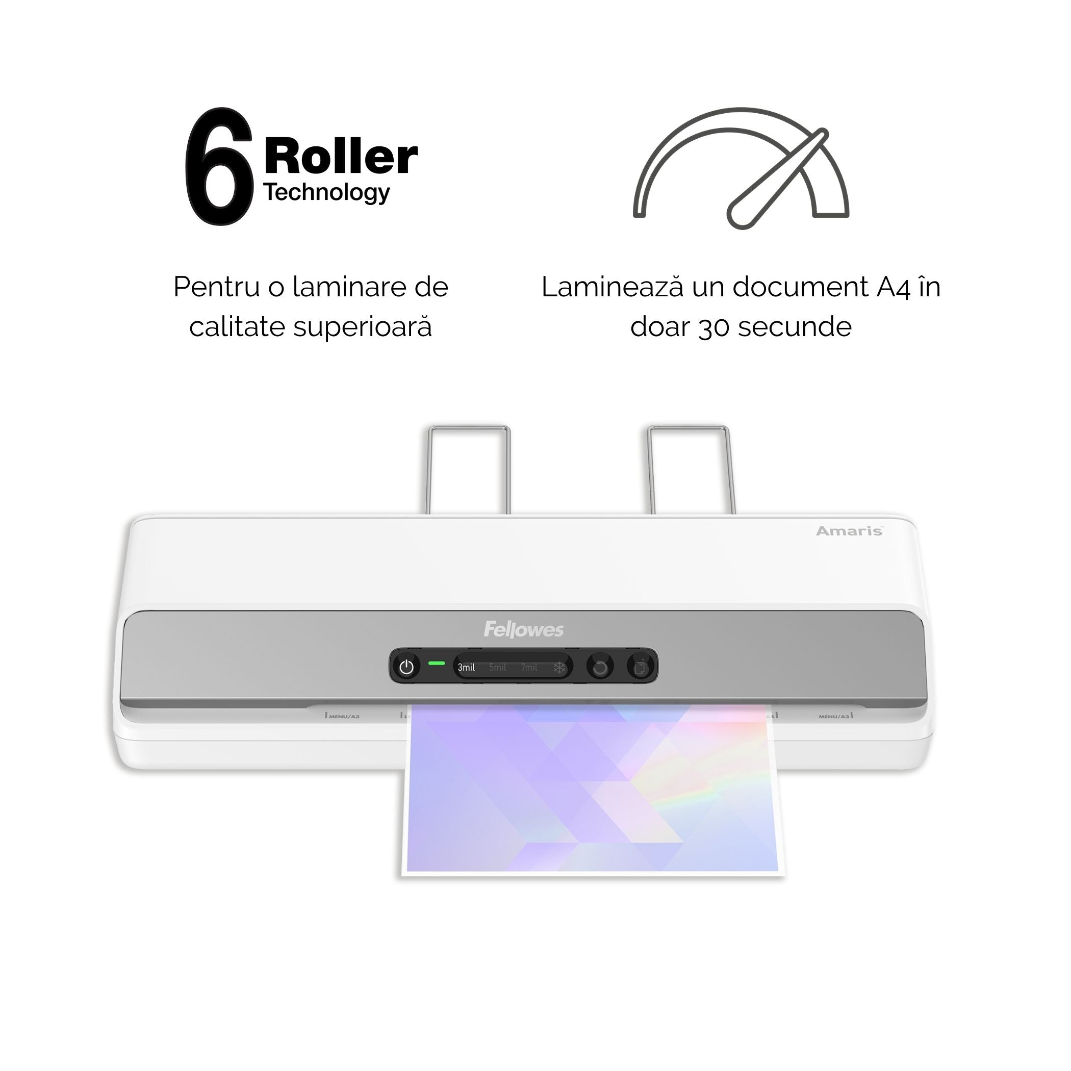 LAMINATOR A3 AMARIS LX 6 ROLE FELLOWES