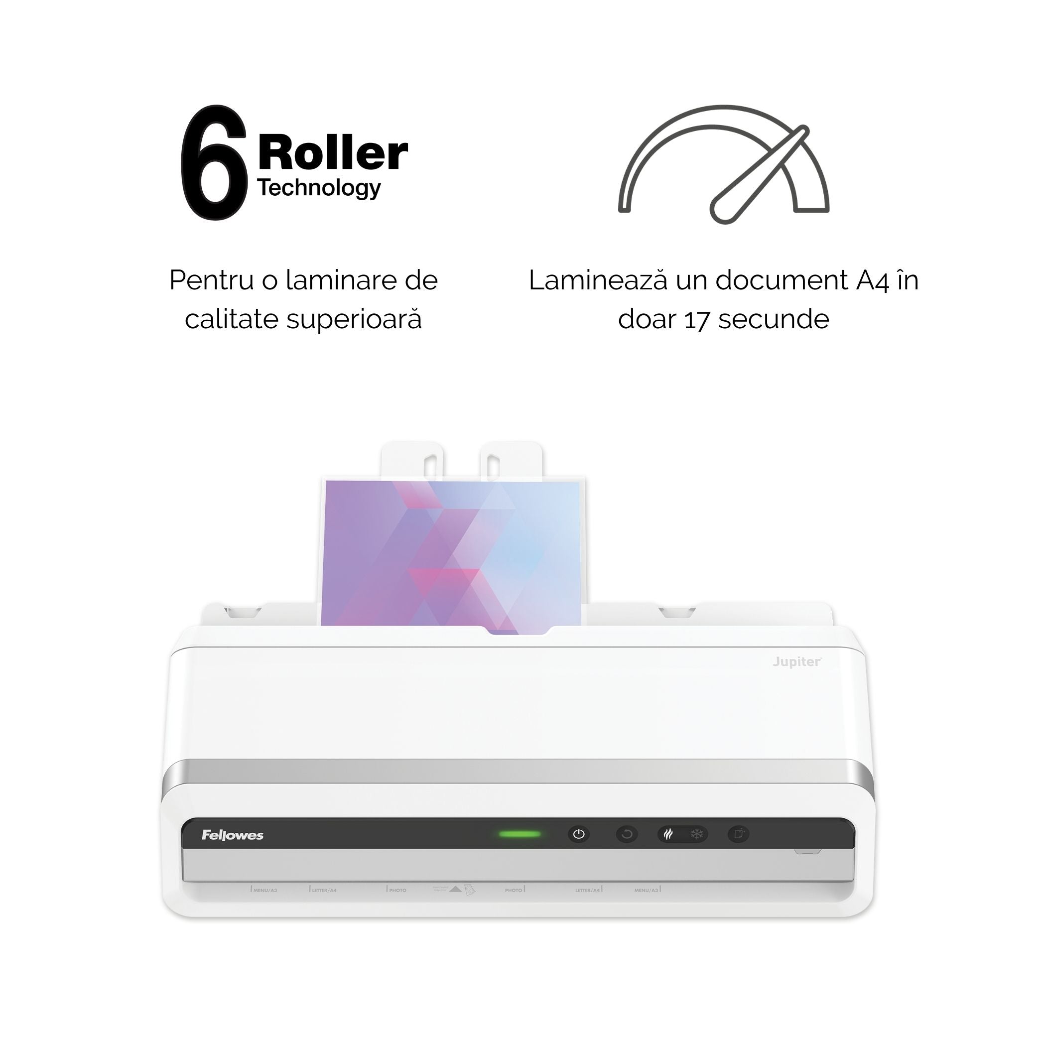 LAMINATOR A3 JUPITER LX 6 ROLE FELLOWES