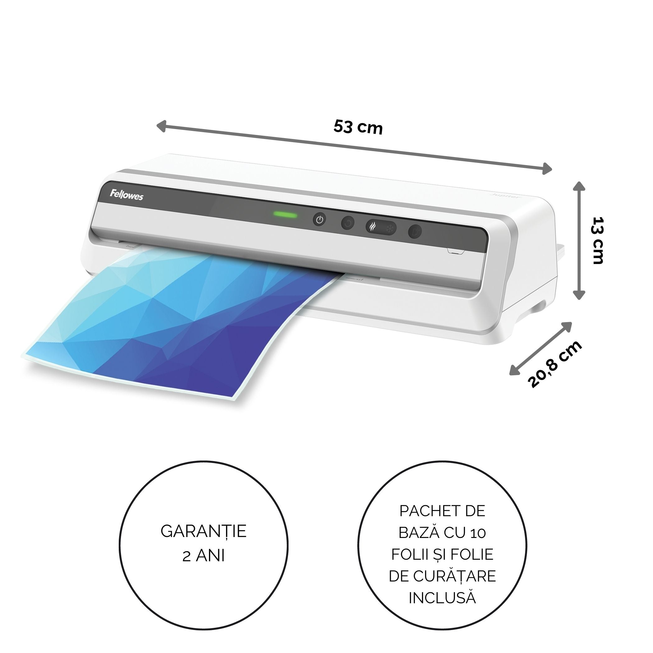 LAMINATOR A3 JUPITER LX 6 ROLE FELLOWES