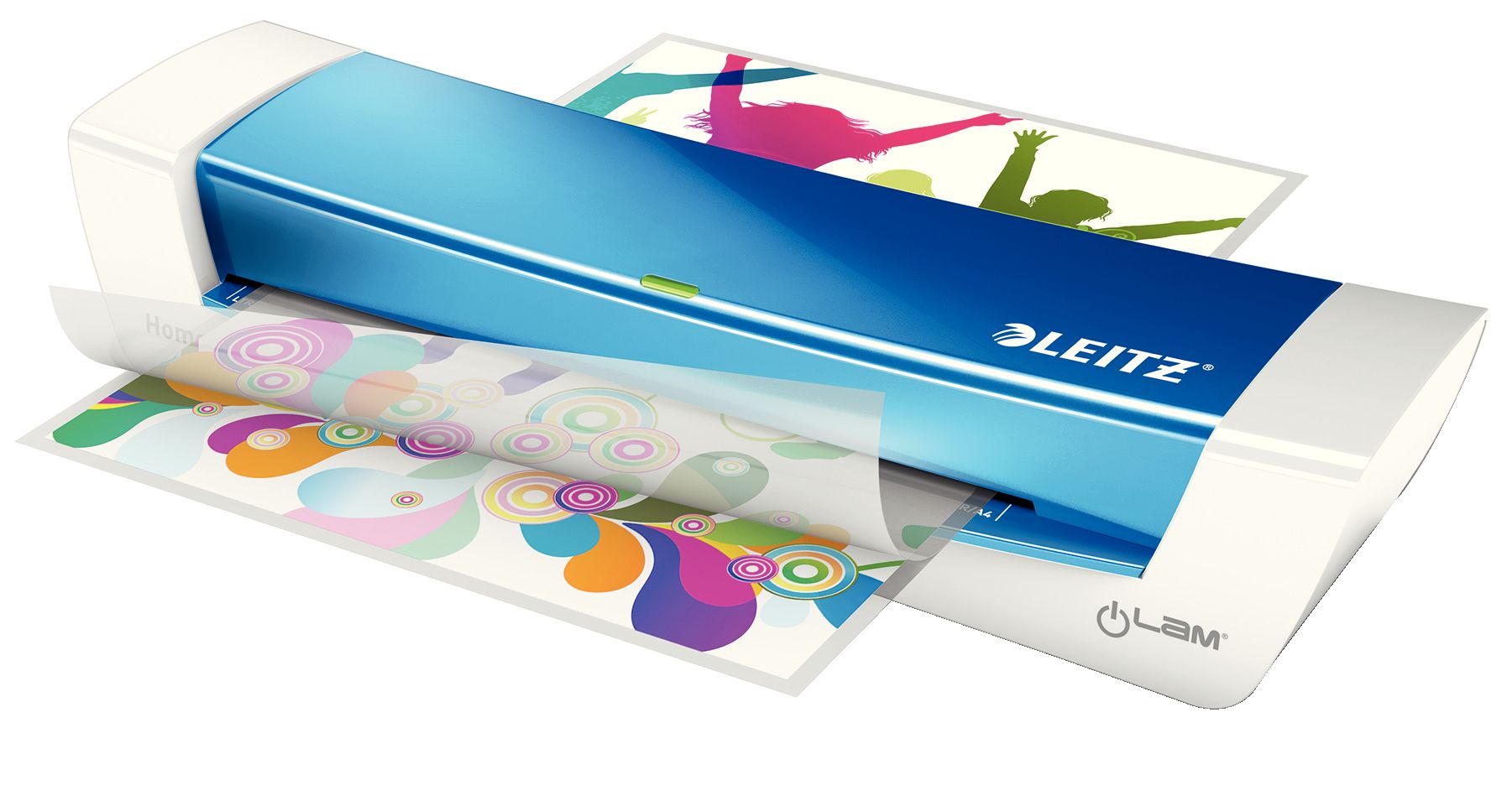 LAMINATOR A4 ILAM HOME OFFICE ALBASTRU LEITZ