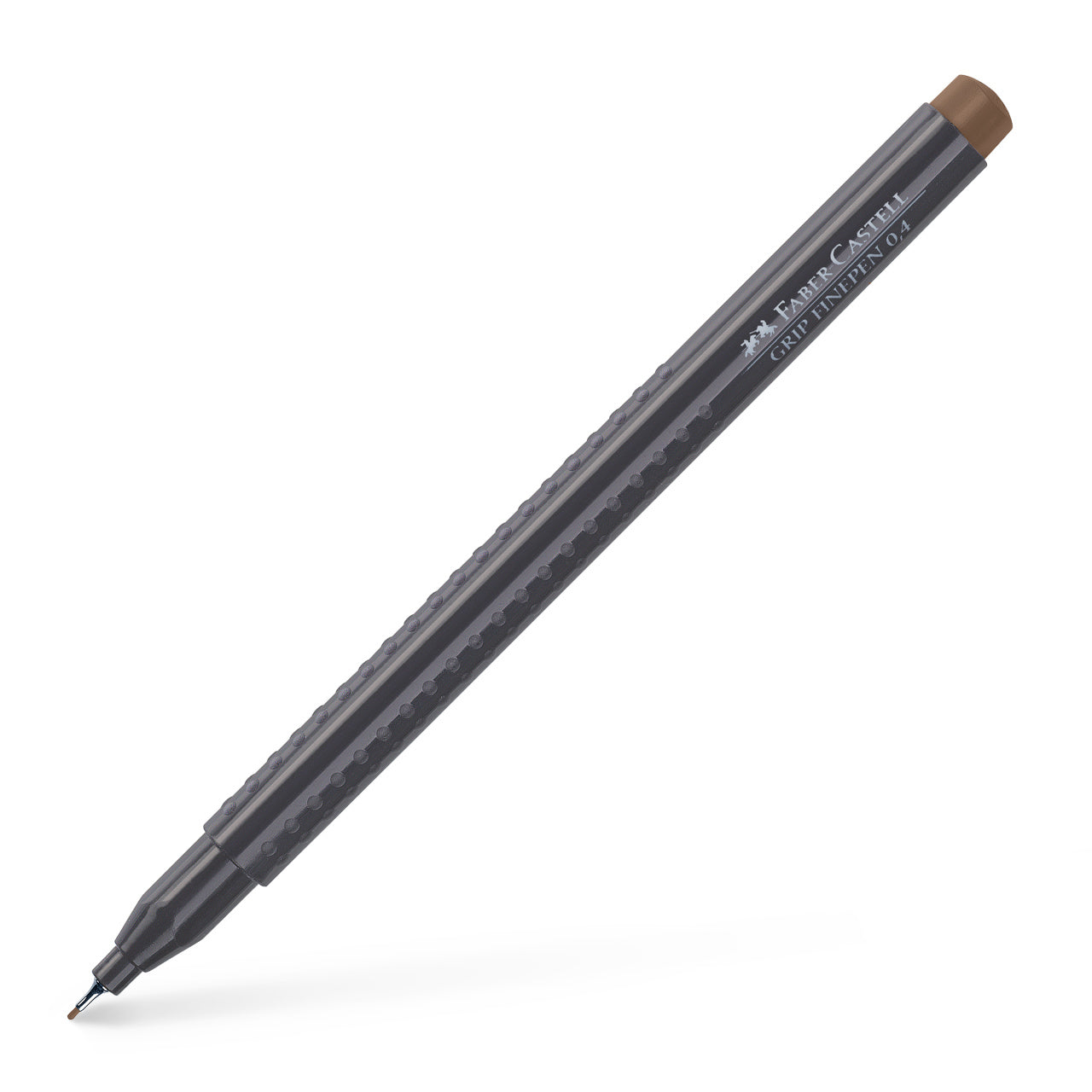LINER 0.4MM MARO INCHIS GRIP FABER-CASTELL