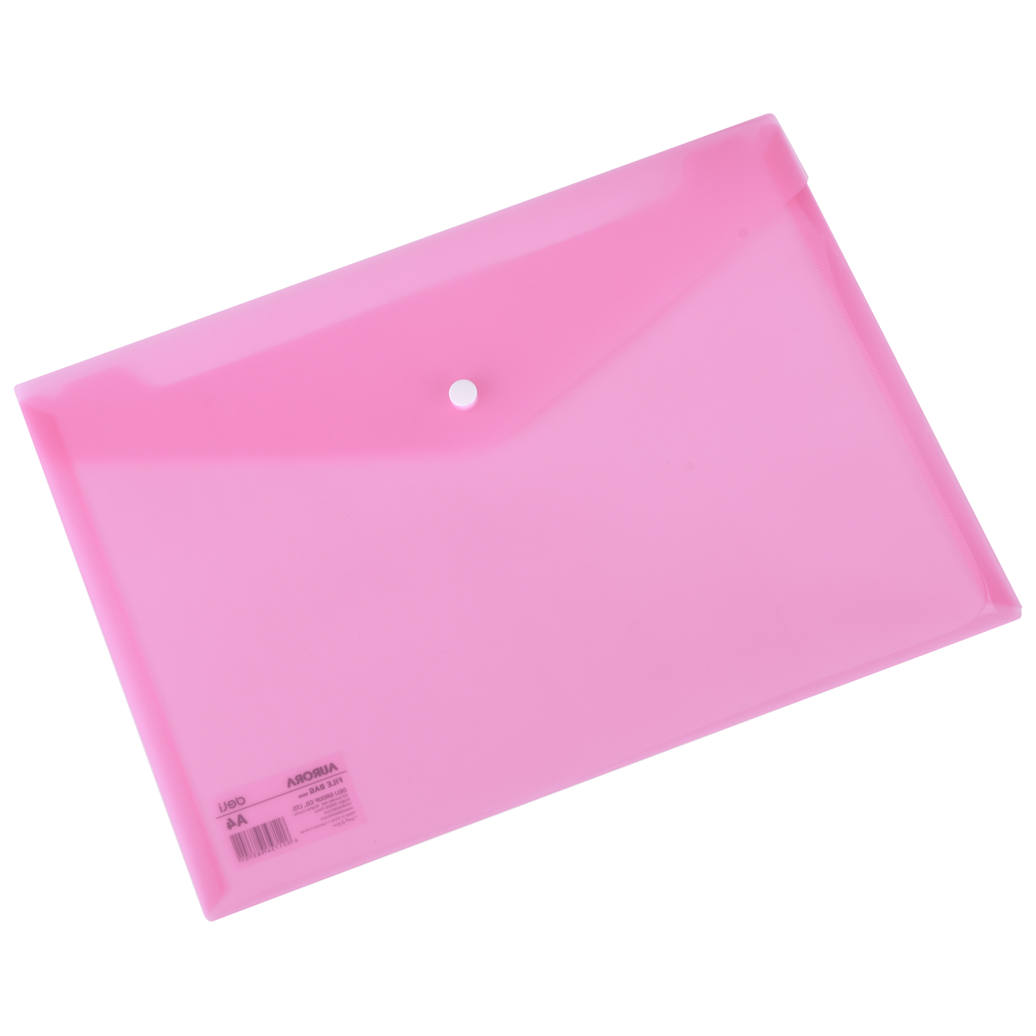 MAPA PLASTIC CU BUTON A4 ROSIE DELI