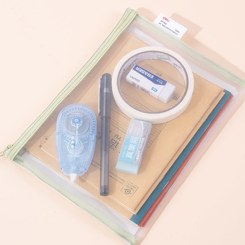 MAPA PROTECTIE POLIESTER ZIP A5 DELI