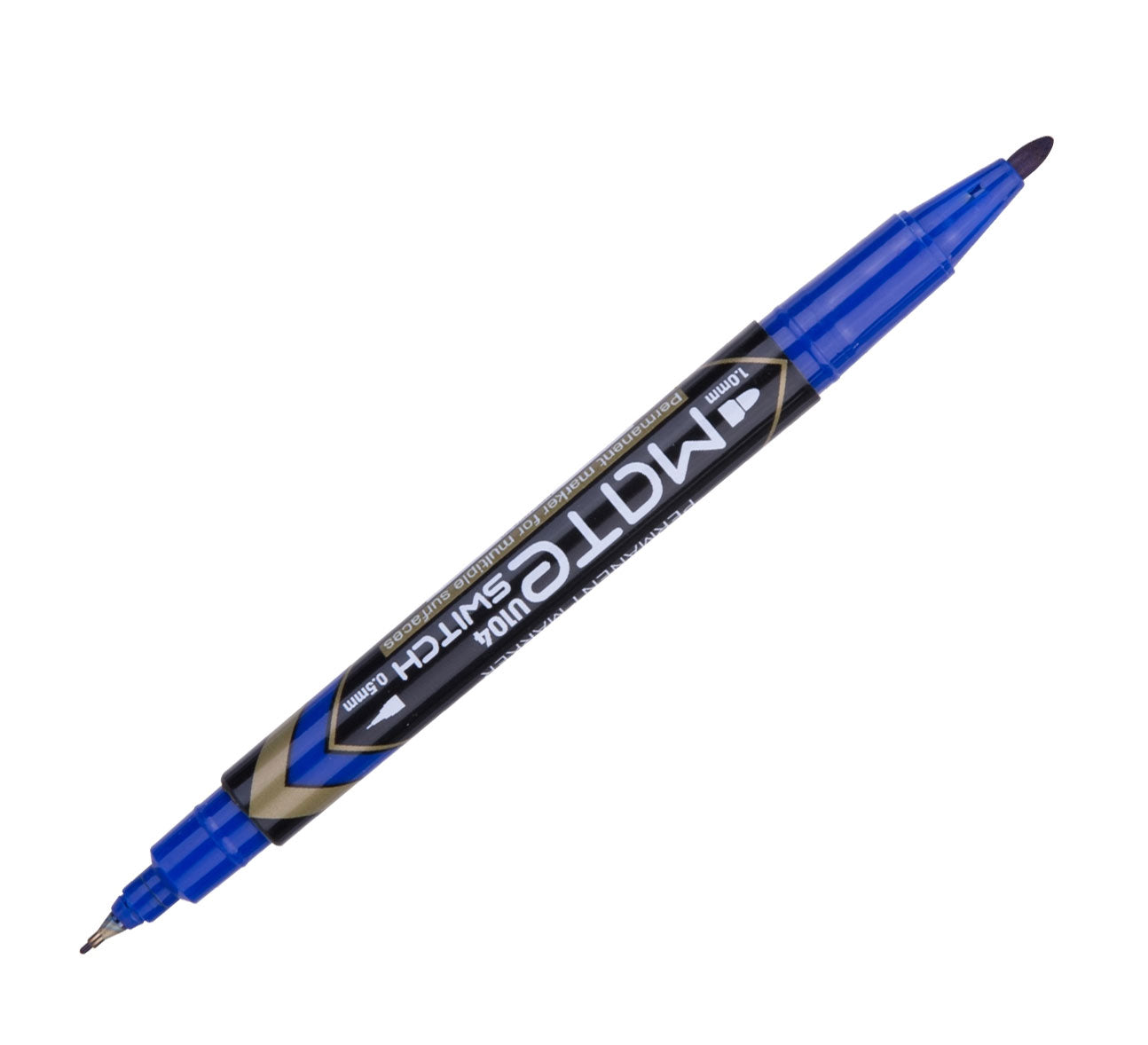 MARKER CD 2 CAPETE 0.5/1MM ALBASTRU DELI