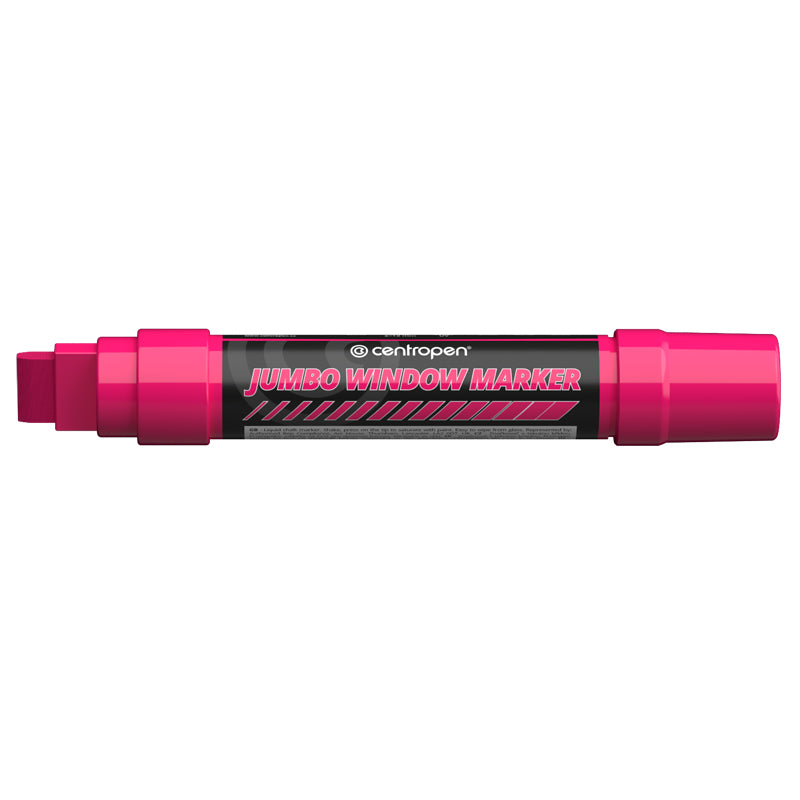 MARKER CRETA LICHIDA ROZ JUMBO 2-15MM 9120 CENTROPEN