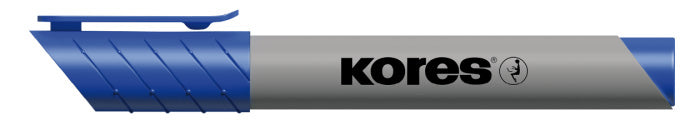 MARKER FLIPCHART ALBASTRU 3MM ECO KORES