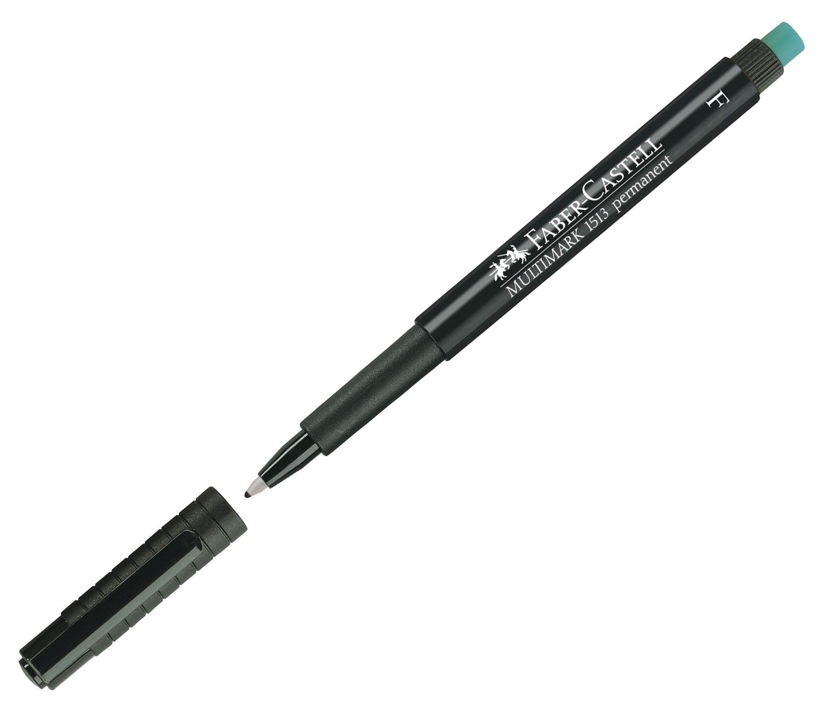 MARKER PERMANENT NEGRU F MULTIMARK FABER-CASTELL