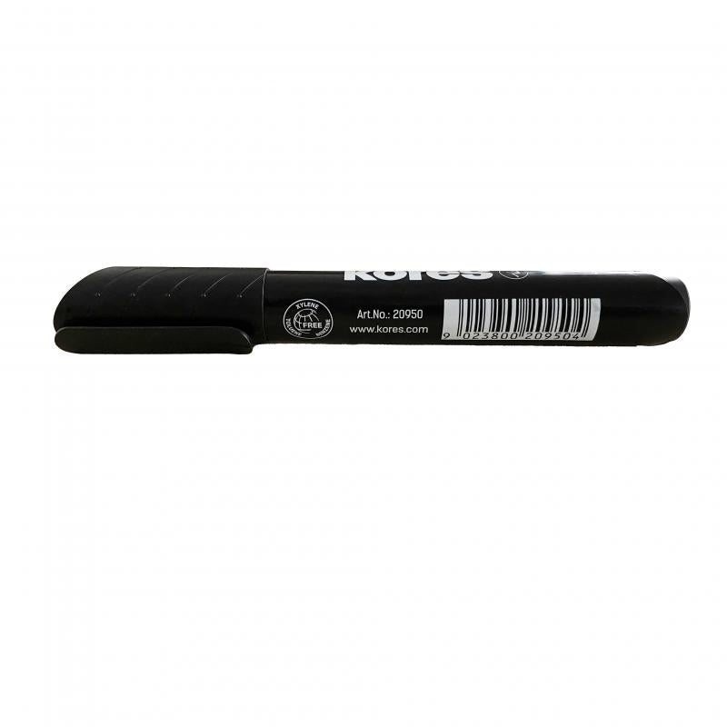 MARKER PERMANENT NEGRU VARF TESIT KORES