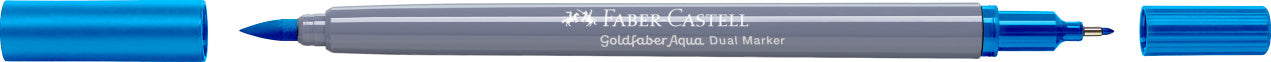 MARKER SOLUBIL 2 CAPETE GOLDFABER ALBASTRU AZUR 449 FABER-CASTELL