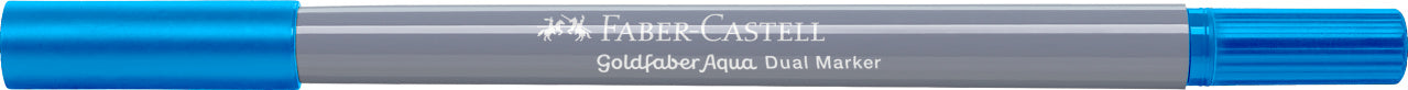 MARKER SOLUBIL 2 CAPETE GOLDFABER ALBASTRU AZUR 449 FABER-CASTELL