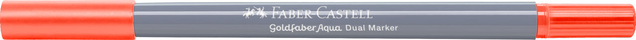 MARKER SOLUBIL 2 CAPETE GOLDFABER PORTOCALIU CAMIUM INCHIS 115 FABER-CASTELL