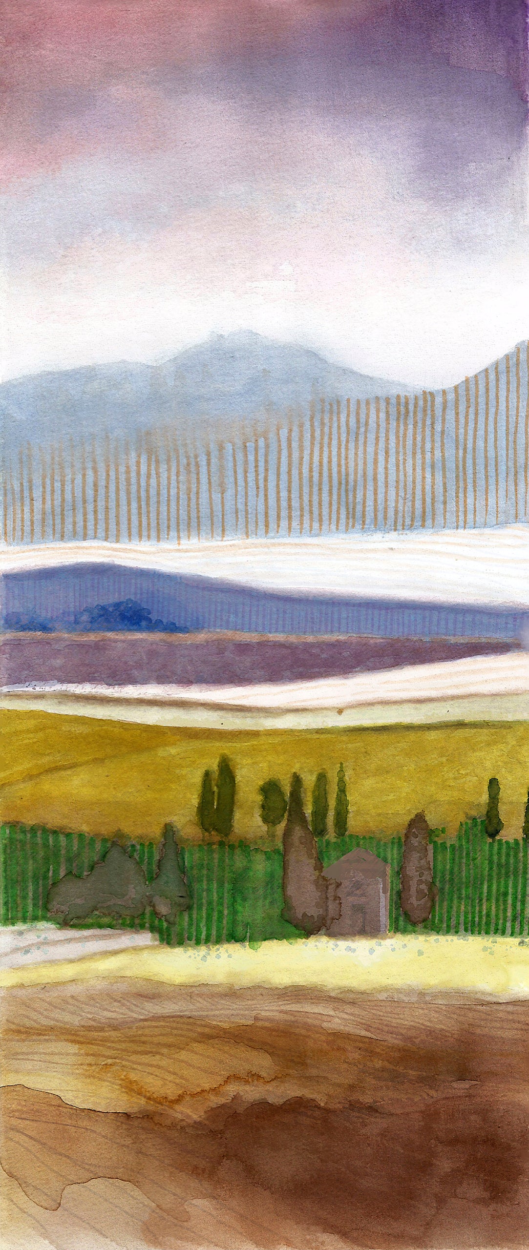 MARKER SOLUBIL 2 CAPETE SET 6 BUC TOSCANA GOLDFABER FABER-CASTELL