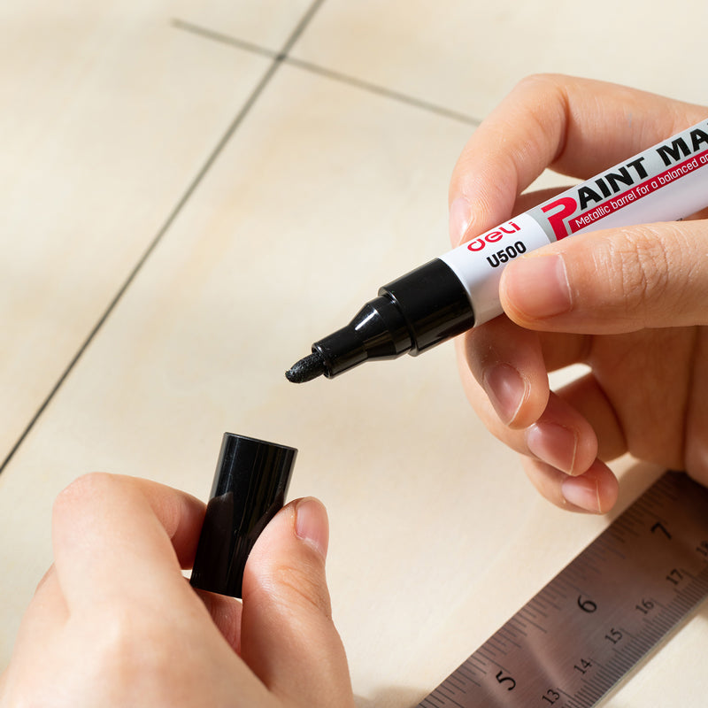 MARKER VOPSEA NEGRU 2 MM DELI