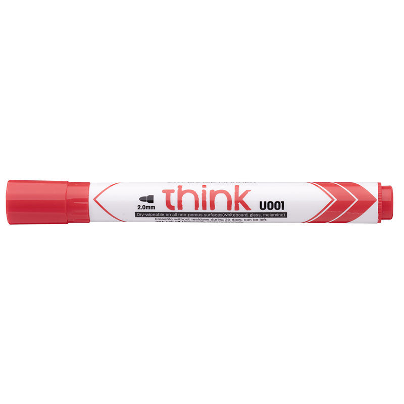 MARKER WHITEBOARD ROSU 2MM DELI