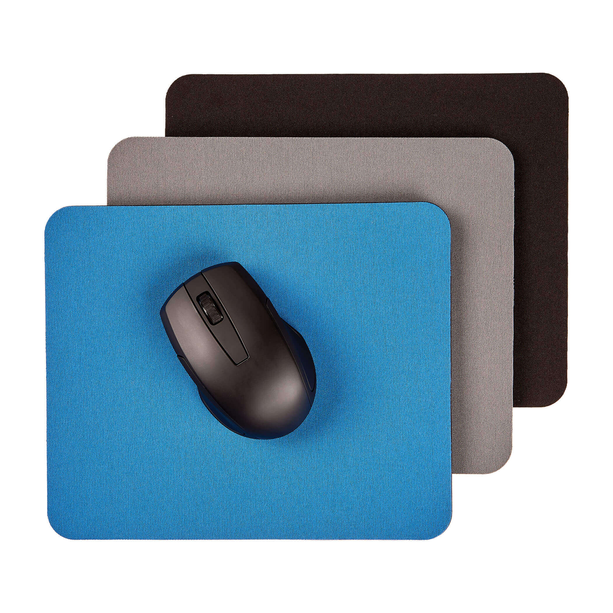 MOUSE PAD DIN POLIESTER ALBASTRU FELLOWES