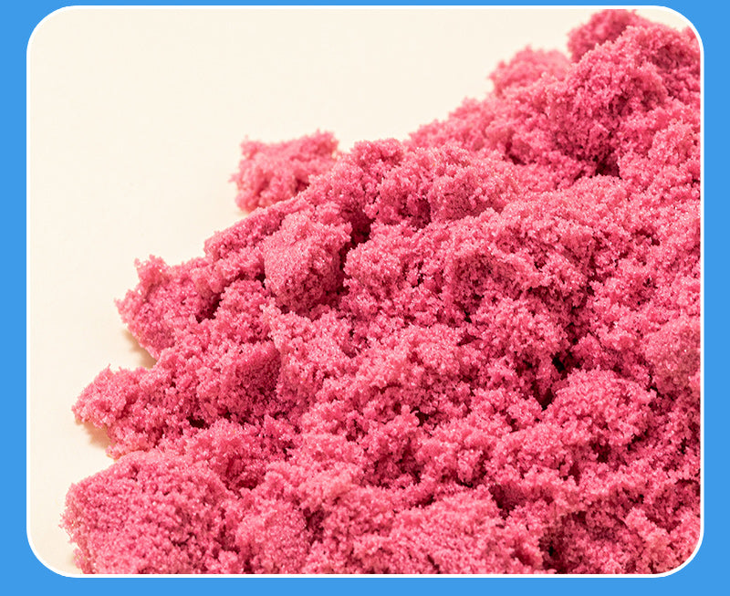 NISIP KINETIC GALETUSA 500G + 6 FORME MODELAJ ROZ DELI