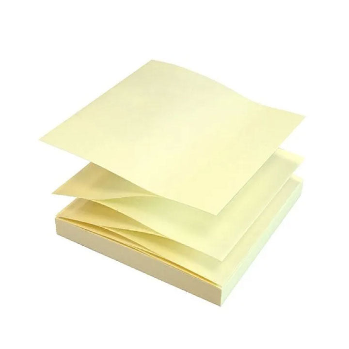 NOTES ADEZIV Z 75*75MM GALBEN PAL 100 FILE INFO NOTES