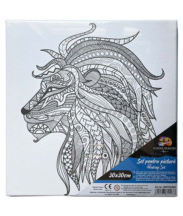 PANZA PREDESENATA PE SASIU 30*30CM MANDALE LEU SF ART PIGNA