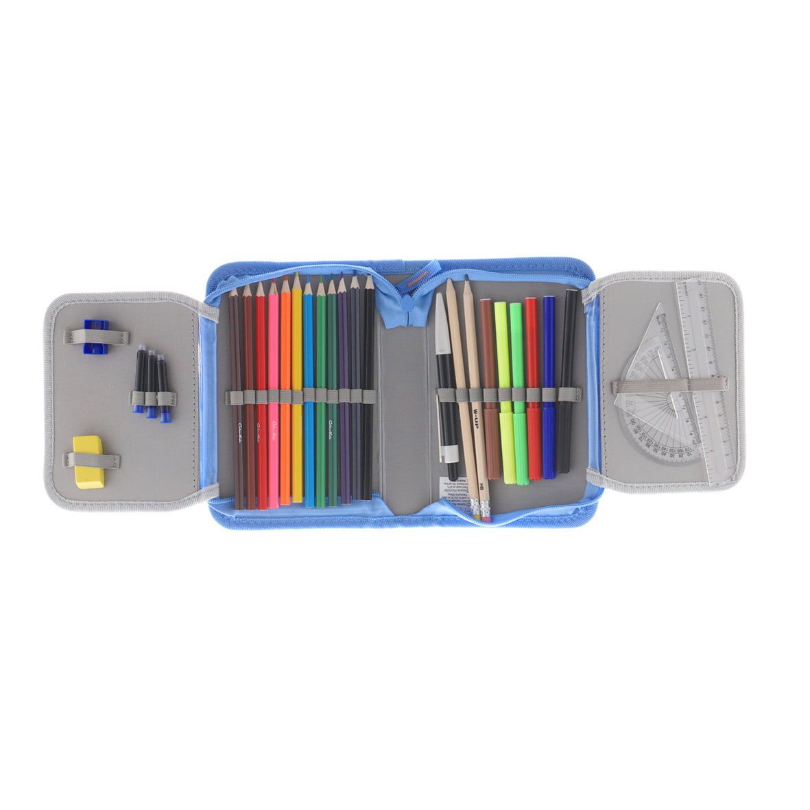 PENAR ECHIPAT 31 PIESE 1 FERMOAR 2 EXTENSII DOTS ROZ PIGNA