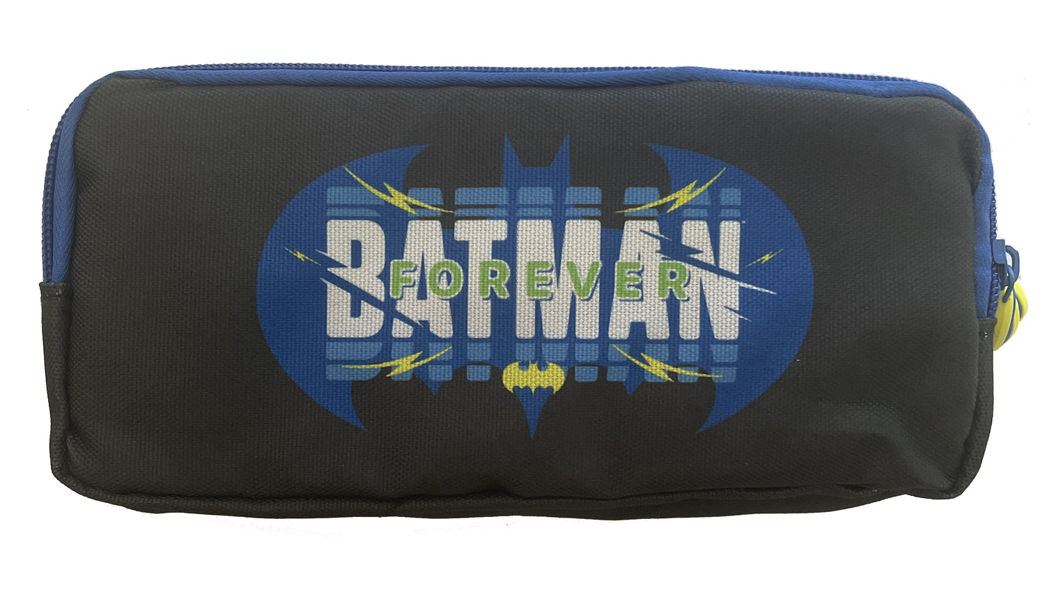 PENAR ETUI 3 FERMOARE NEGRU BATMAN PIGNA
