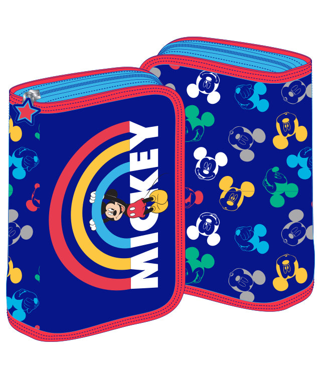 PENAR NEECHIPAT 1 FERMOAR 2 EXTENSII MICKEY MOUSE ALBASTRU PIGN