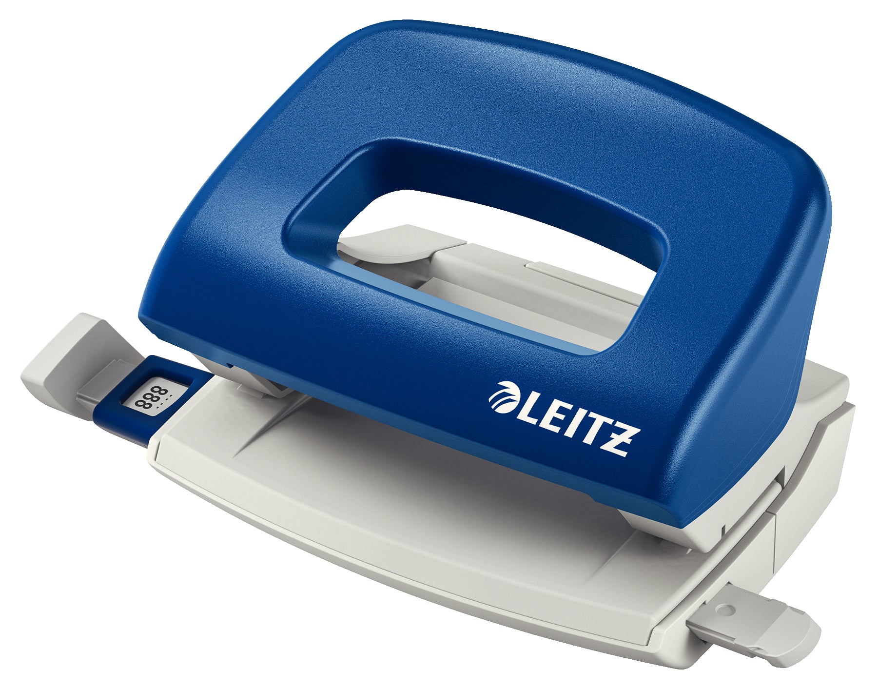 PERFORATOR 10 COLI MODEL 5058 ALBASTRU LEITZ