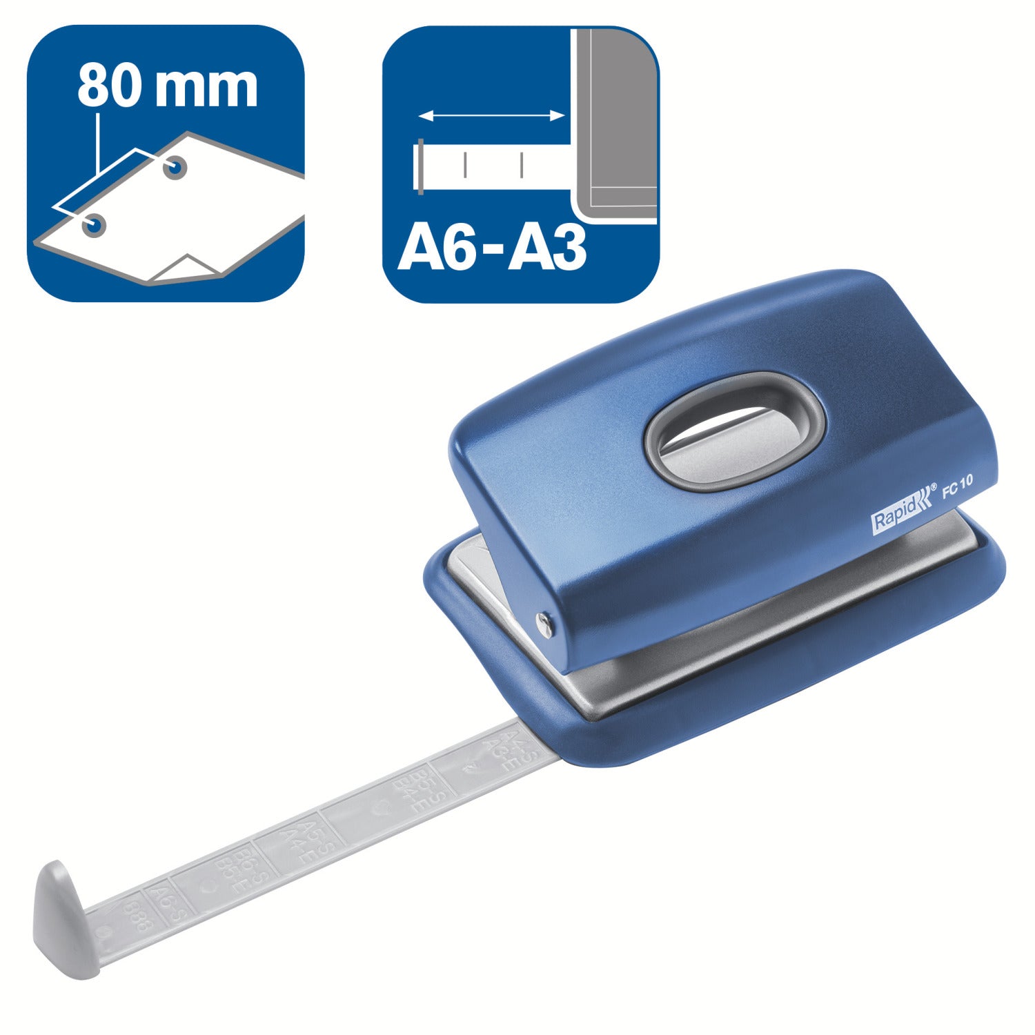 PERFORATOR 10 COLI MODEL FC10 ALBASTRU RAPID