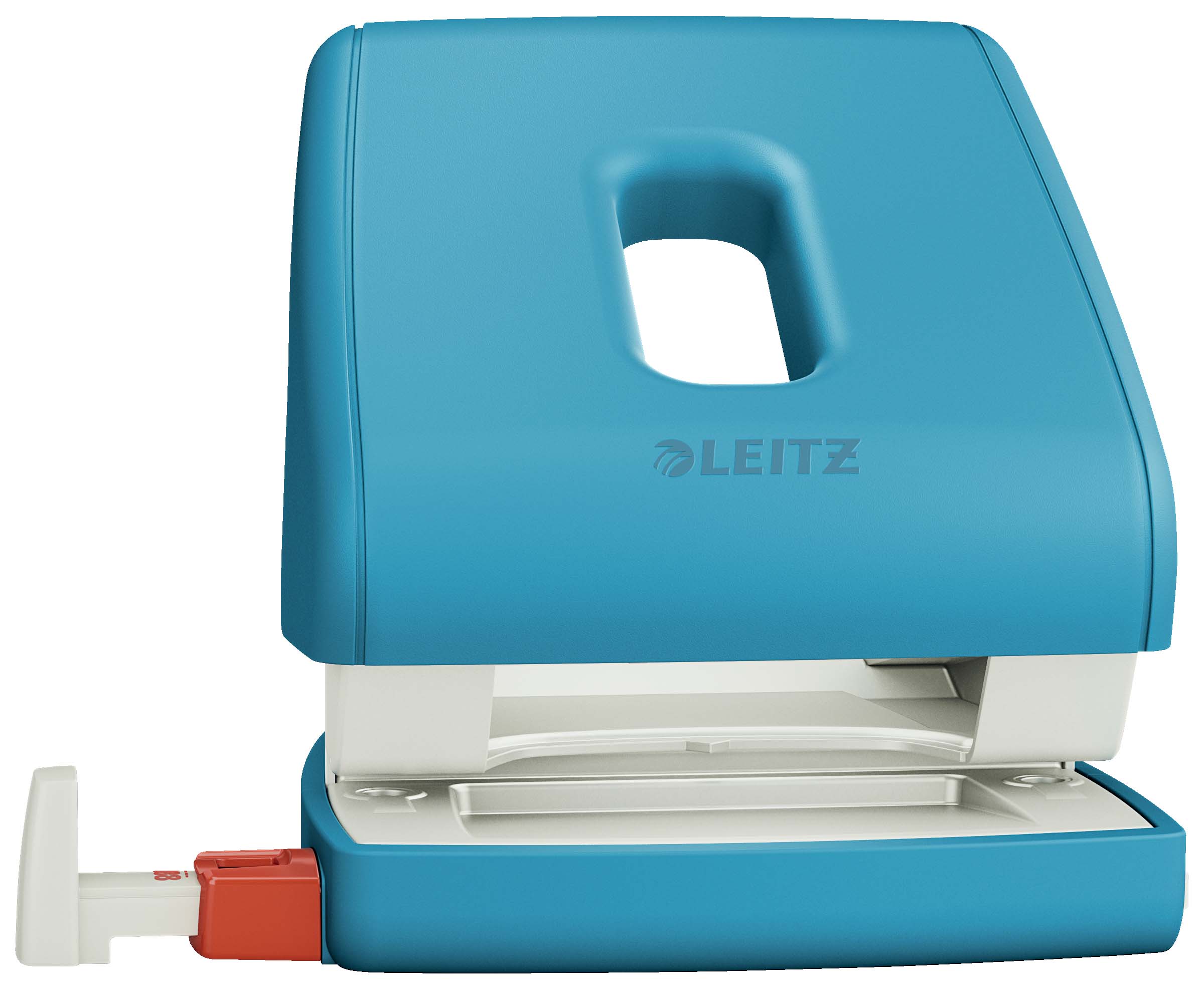 PERFORATOR 30 COLI MODEL 5004 ALBASTRU CELEST COSY LEITZ
