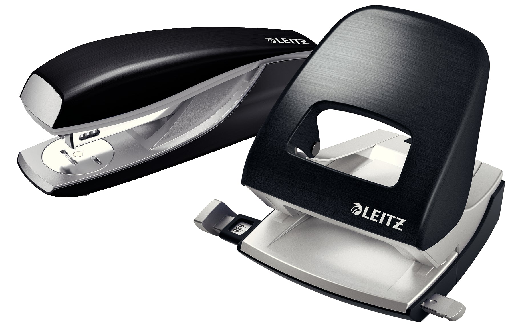PERFORATOR 30 COLI MODEL 5006 METALIC NEGRU STYLE LEITZ