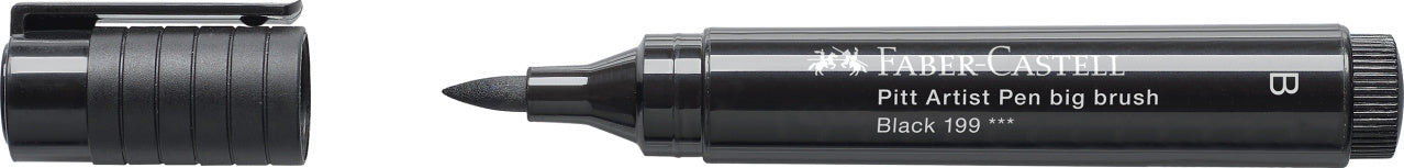 PITT ARTIST PEN BIG BRUSH NEGRU FABER-CASTELL