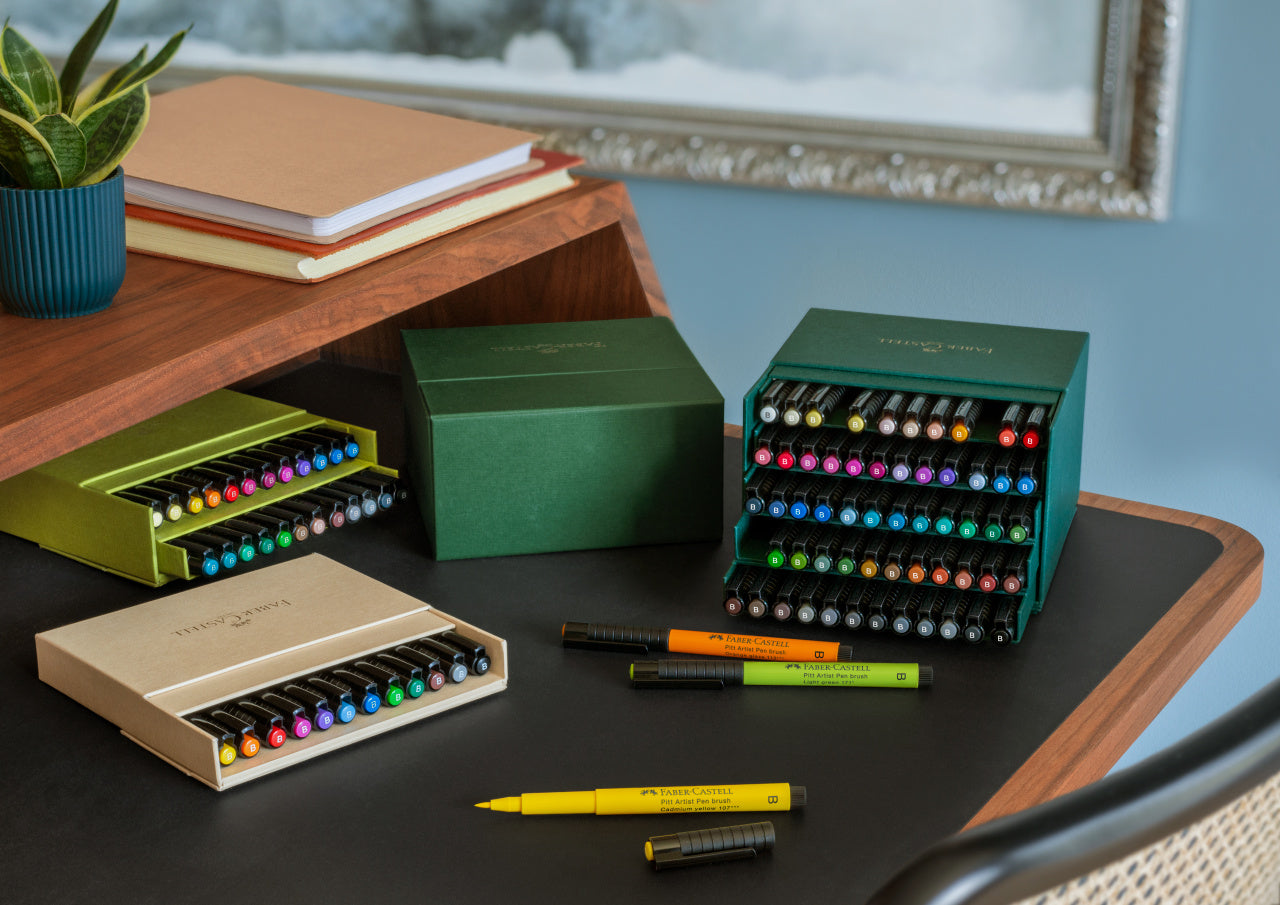 PITT ARTIST PEN CUTIE STUDIO 60 BUC 2024 FABER-CASTELL