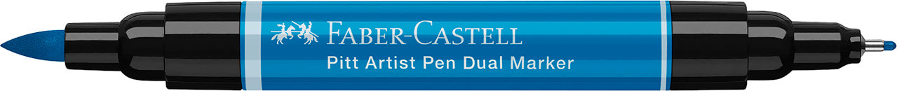 PITT ARTIST PEN DUAL MARKER ALBASTRU PHTALO 110 FABER-CASTELL