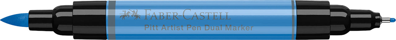 PITT ARTIST PEN DUAL MARKER ALBASTRU ULTRAMARIN 120 FABER-CASTELL