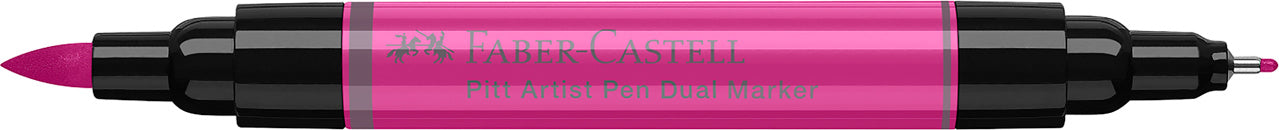 PITT ARTIST PEN DUAL MARKER ROZ PURPURIU MEDIU 125 FABER-CASTELL