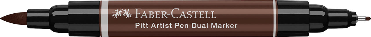 PITT ARTIST PEN DUAL MARKER SEPIA INCHIS 175 FABER-CASTELL