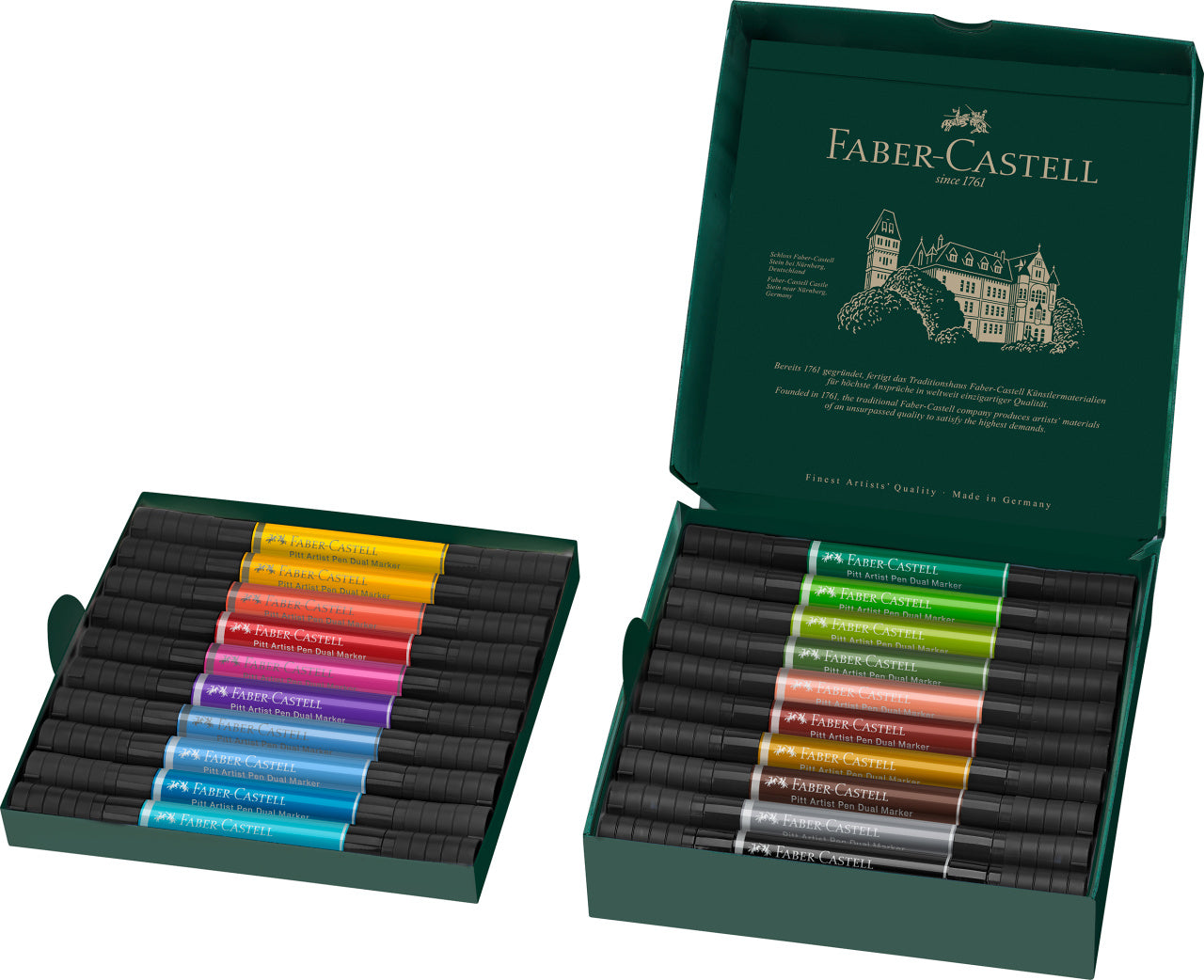 PITT ARTIST PEN DUAL MARKER SET 20 BUC FABER-CASTELL