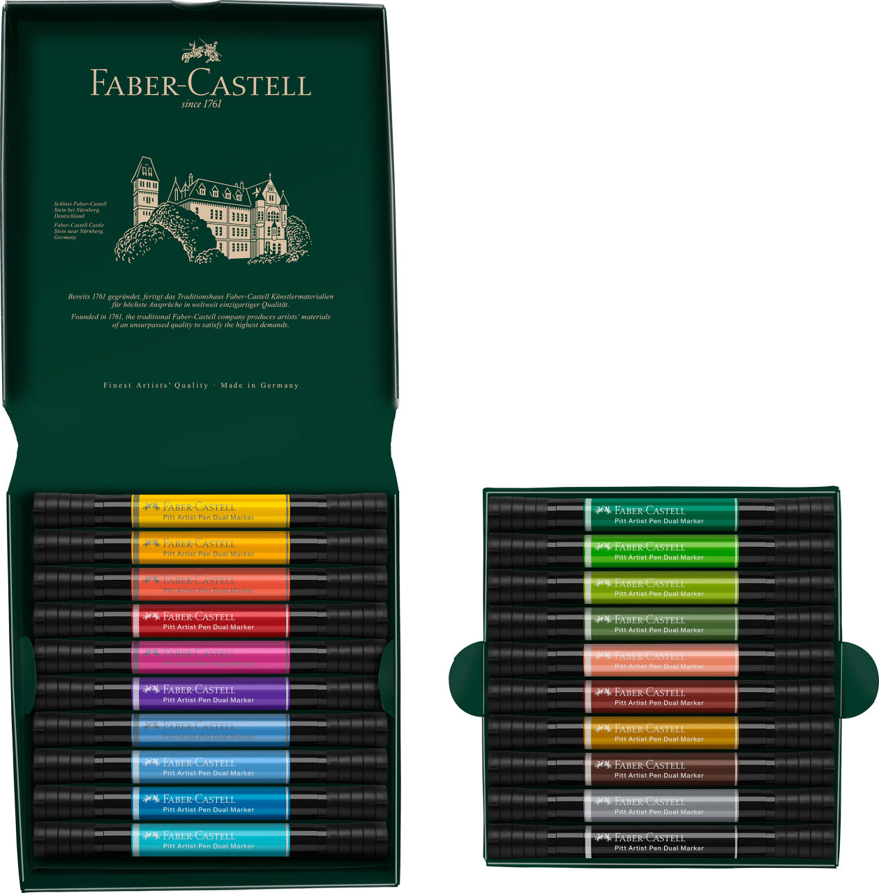 PITT ARTIST PEN DUAL MARKER SET 20 BUC FABER-CASTELL