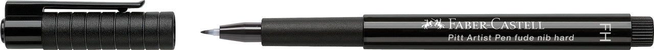 PITT ARTIST PEN FUDE HARD FH NEGRU FABER-CASTELL