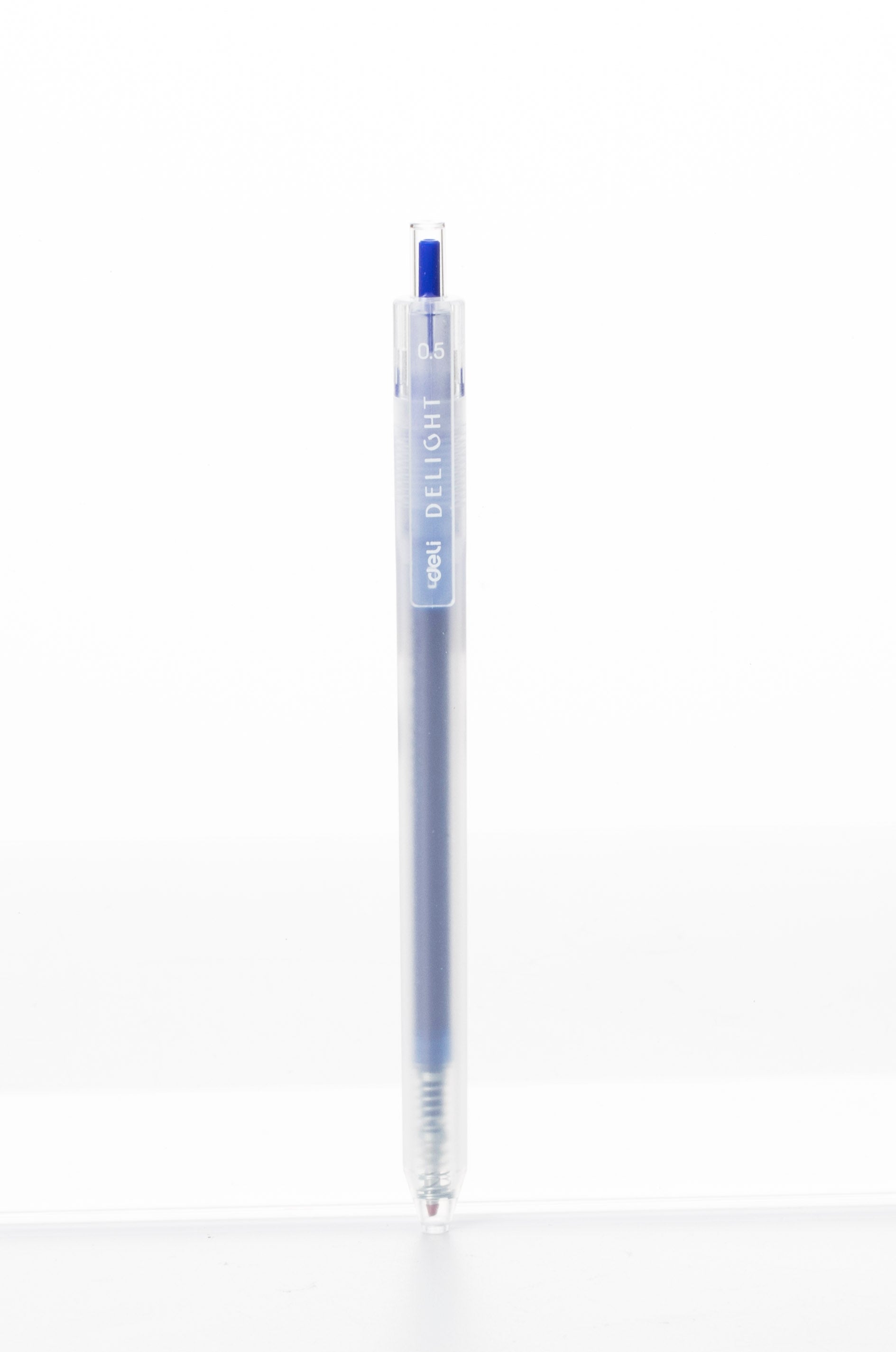 PIX CU GEL CU MECANISM 0.5MM ALBASTRU DELIGHT DELI